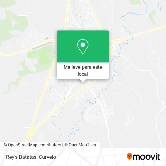 Rey's Batatas mapa