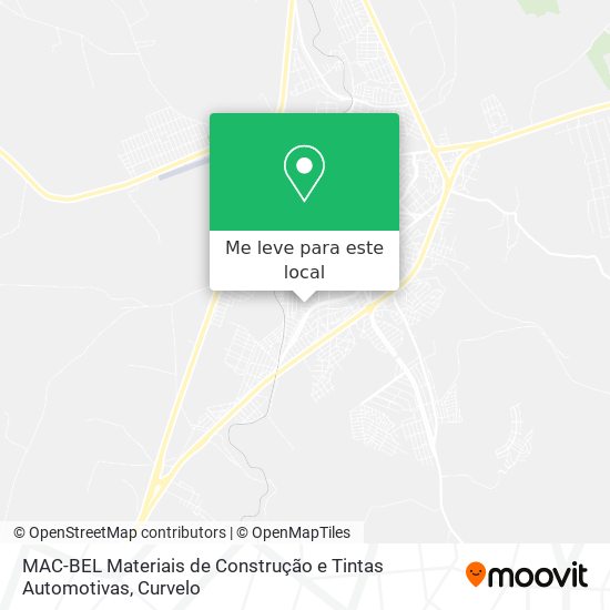 MAC-BEL Materiais de Construção e Tintas Automotivas mapa