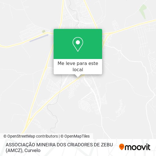 ASSOCIAÇÃO MINEIRA DOS CRIADORES DE ZEBU (AMCZ) mapa