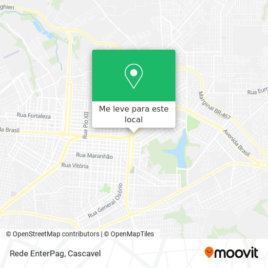 Rede EnterPag mapa
