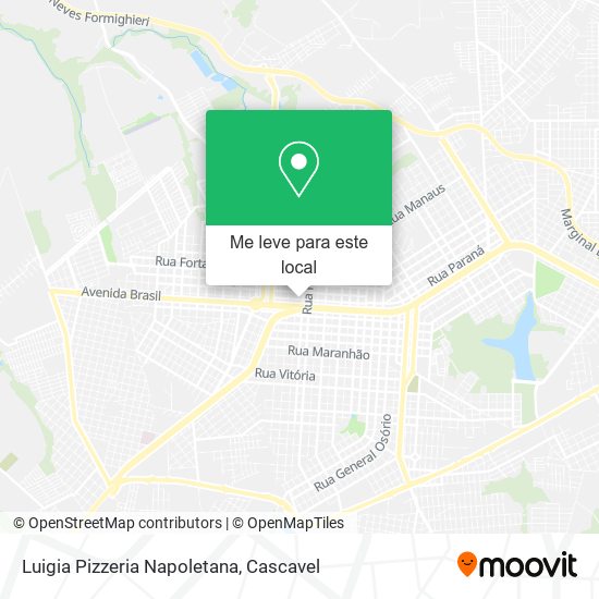 Luigia Pizzeria Napoletana mapa