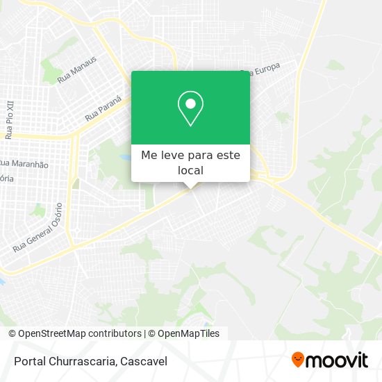 Portal Churrascaria mapa