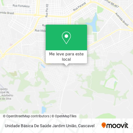 Unidade Básica De Saúde Jardim União mapa