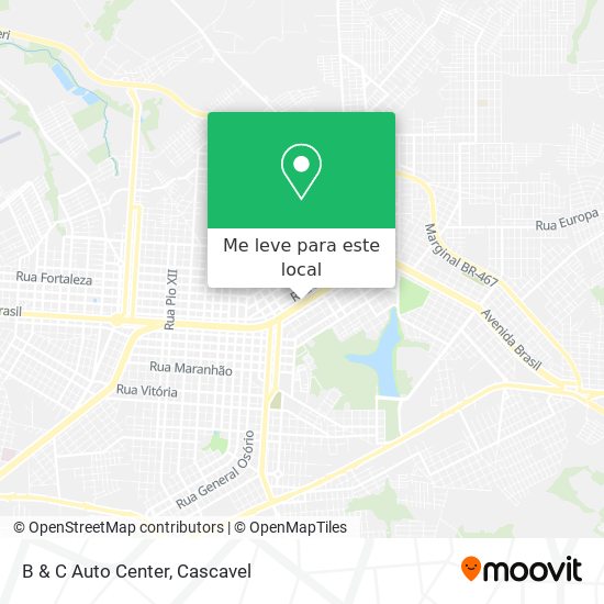 B & C Auto Center mapa