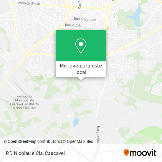 P.D Nicolau e Cia mapa