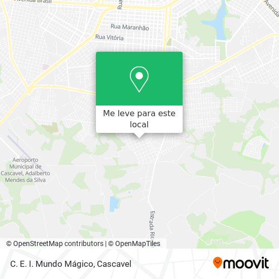 C. E. I. Mundo Mágico mapa