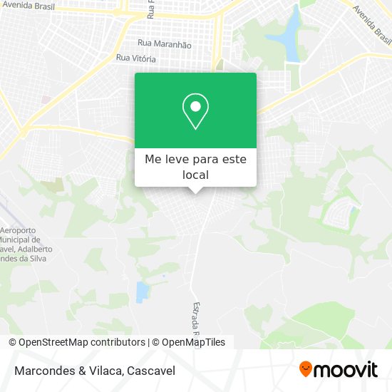 Marcondes & Vilaca mapa