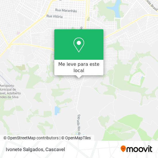 Ivonete Salgados mapa