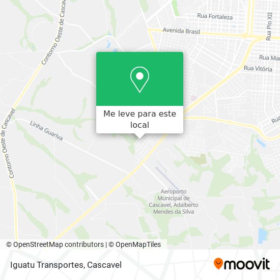 Iguatu Transportes mapa