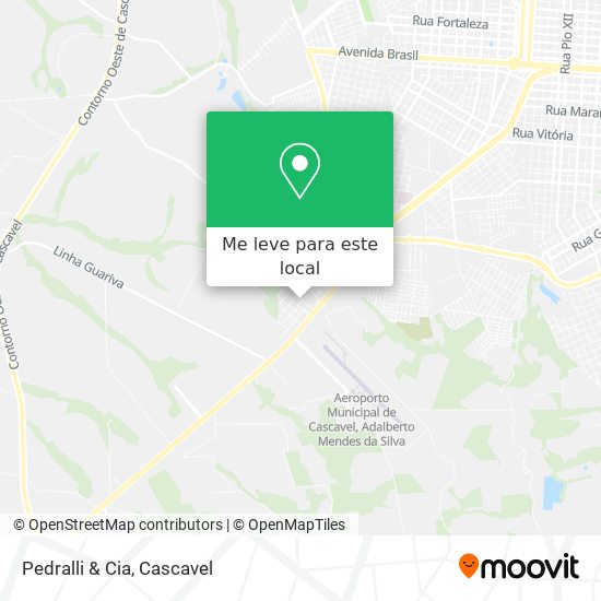 Pedralli & Cia mapa