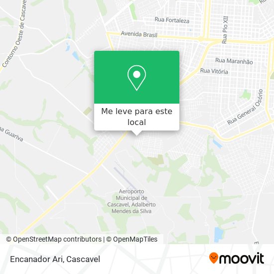 Encanador Ari mapa