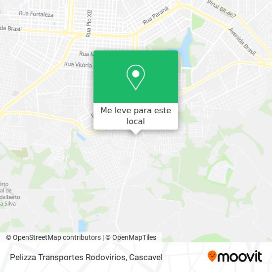 Pelizza Transportes Rodovirios mapa