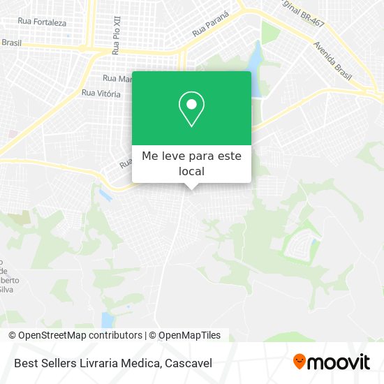 Best Sellers Livraria Medica mapa