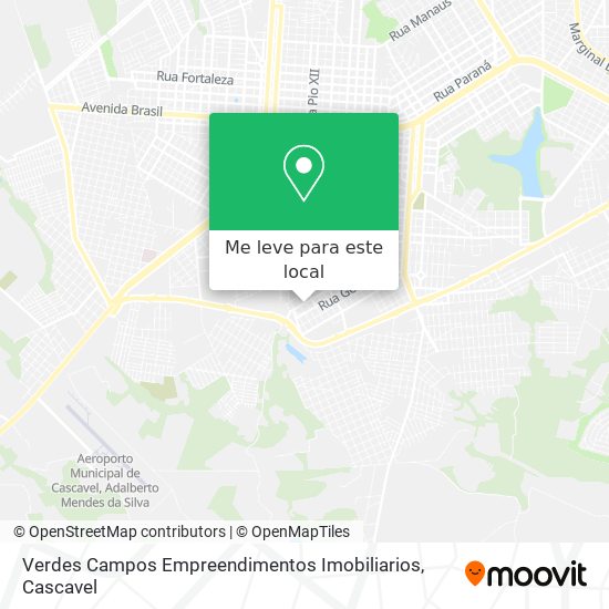 Verdes Campos Empreendimentos Imobiliarios mapa