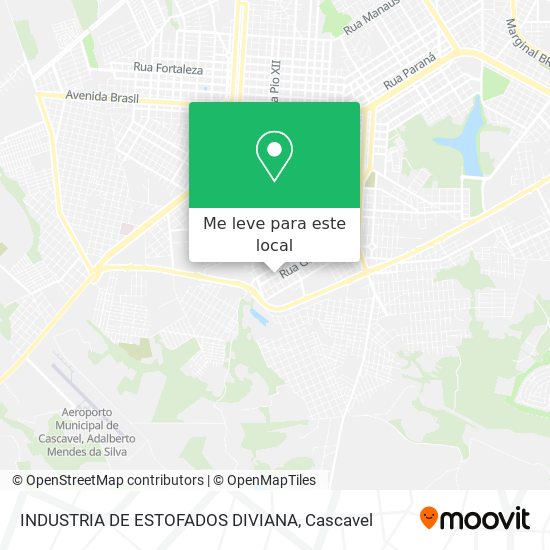 INDUSTRIA DE ESTOFADOS DIVIANA mapa