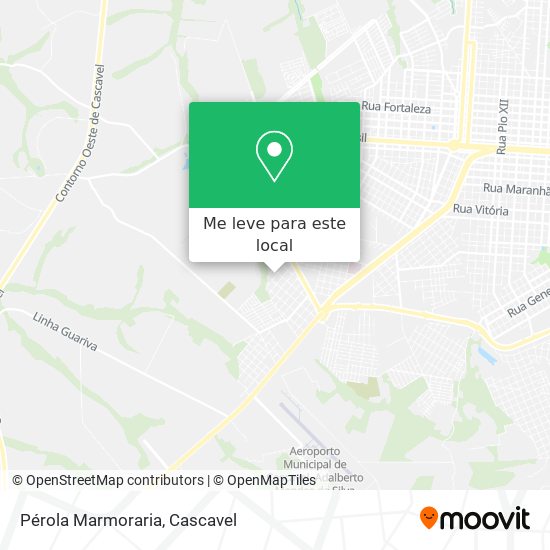 Pérola Marmoraria mapa