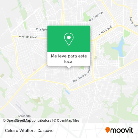 Celeiro Vitaflora mapa