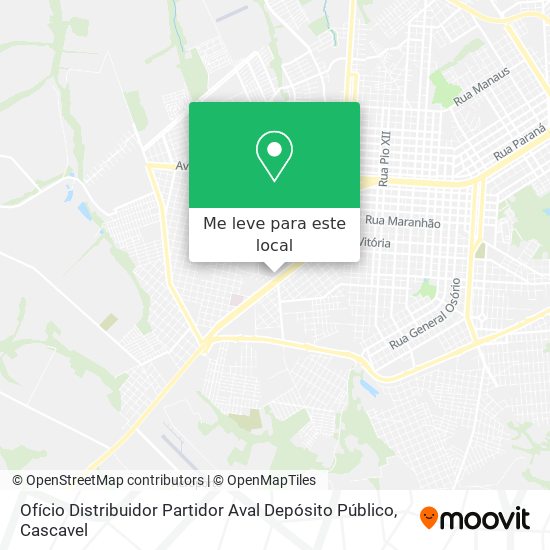 Ofício Distribuidor Partidor Aval Depósito Público mapa