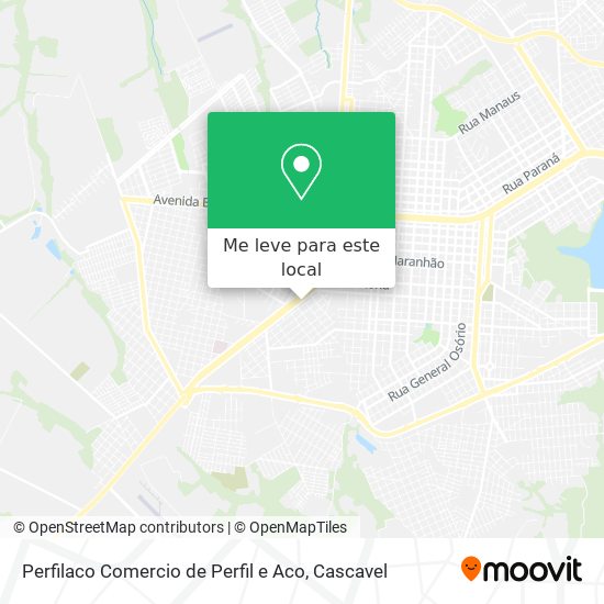 Perfilaco Comercio de Perfil e Aco mapa