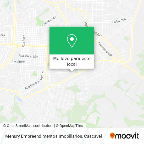 Mehury Empreendimentos Imobiliarios mapa