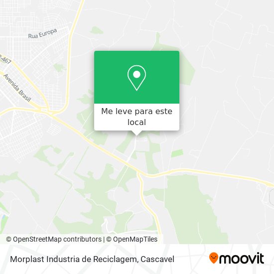 Morplast Industria de Reciclagem mapa