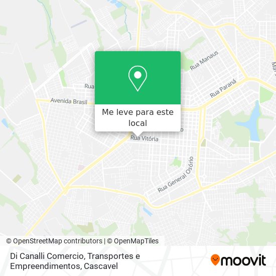 Di Canalli Comercio, Transportes e Empreendimentos mapa