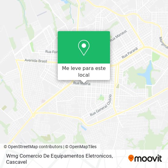 Wmg Comercio De Equipamentos Eletronicos mapa
