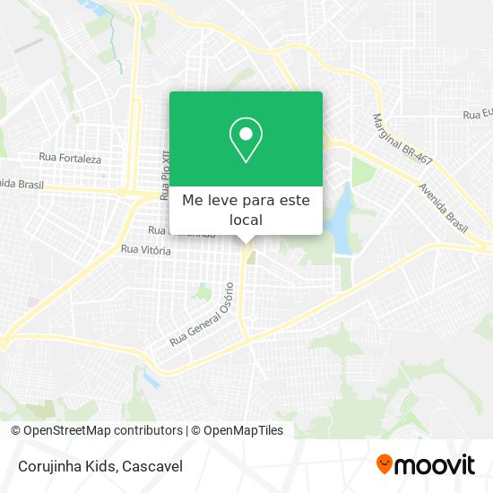 Corujinha Kids mapa