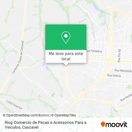 Risg Comercio de Pecas e Acessorios Para a Veiculos mapa