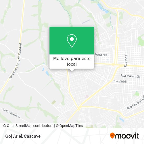 Goj Ariel mapa