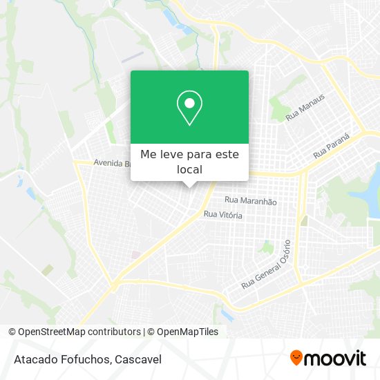 Atacado Fofuchos mapa