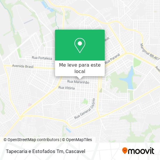 Tapecaria e Estofados Tm mapa