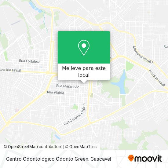 Centro Odontologico Odonto Green mapa