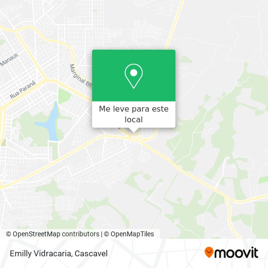 Emilly Vidracaria mapa