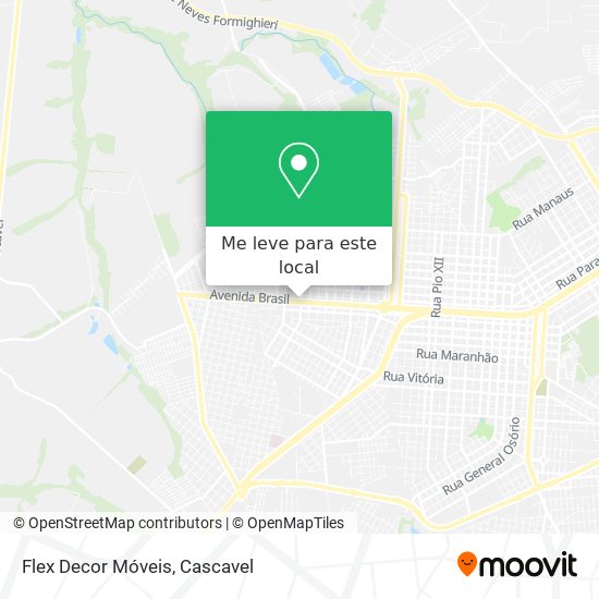 Flex Decor Móveis mapa