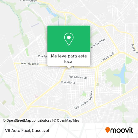 V8 Auto Fácil mapa