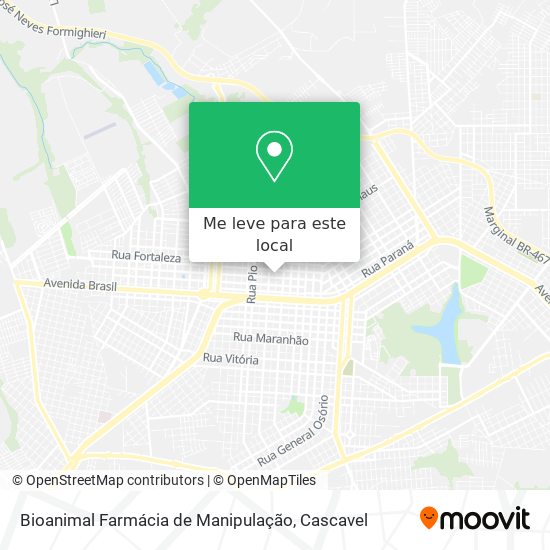 Bioanimal Farmácia de Manipulação mapa