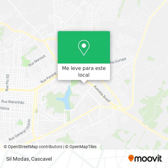 Sil Modas mapa
