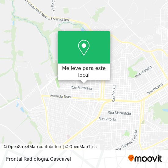 Frontal Radiologia mapa
