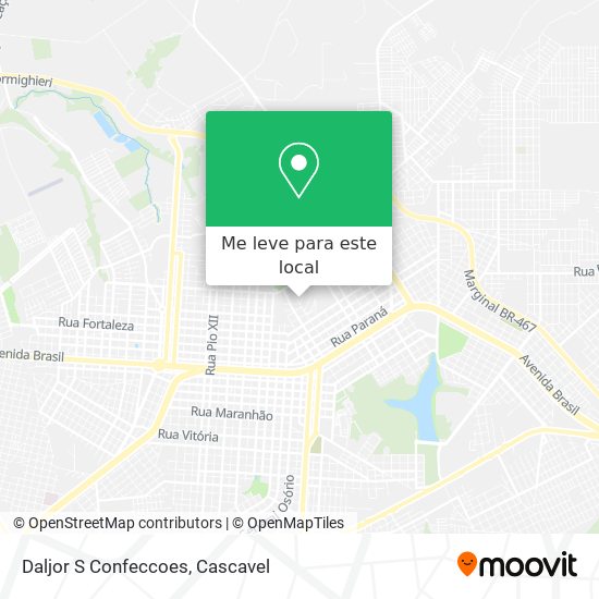 Daljor S Confeccoes mapa