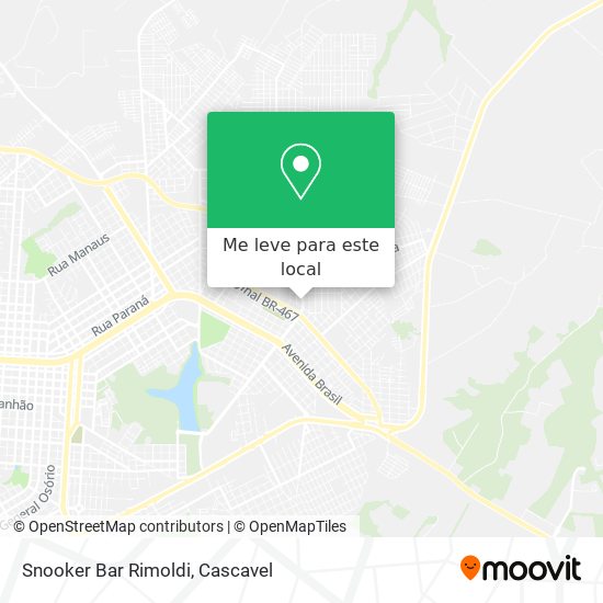 Snooker Bar Rimoldi mapa