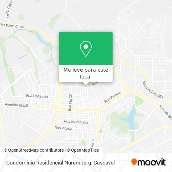 Condominio Residencial Nuremberg mapa