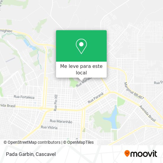 Pada Garbin mapa