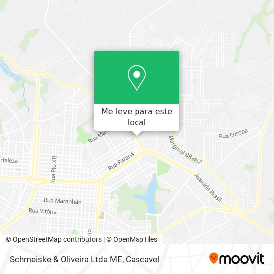 Schmeiske & Oliveira Ltda ME mapa