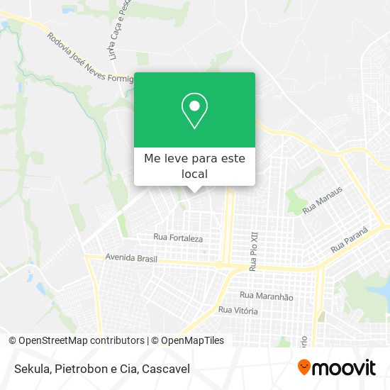 Sekula, Pietrobon e Cia mapa