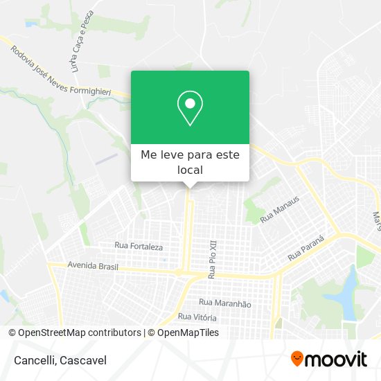 Cancelli mapa