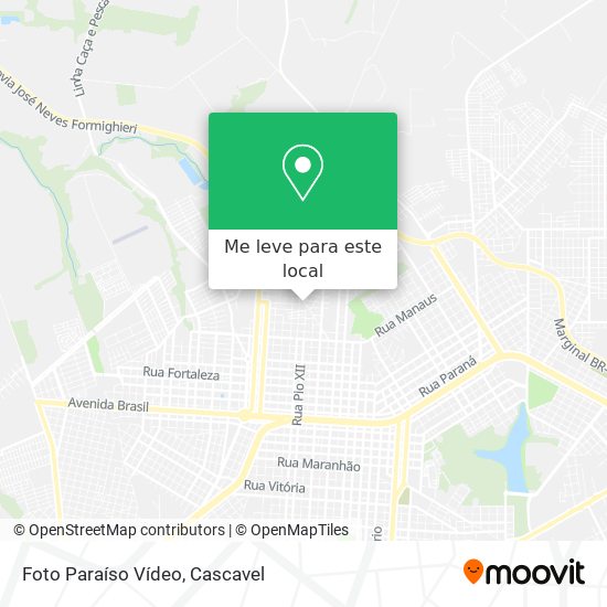Foto Paraíso Vídeo mapa