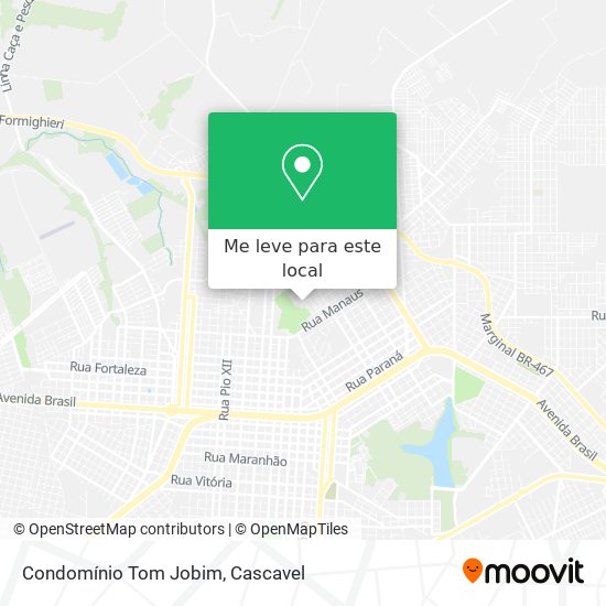 Condomínio Tom Jobim mapa