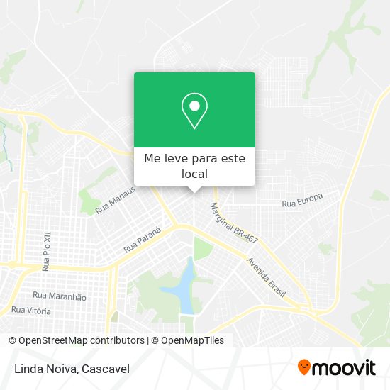Linda Noiva mapa