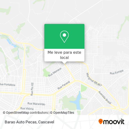 Barao Auto Pecas mapa